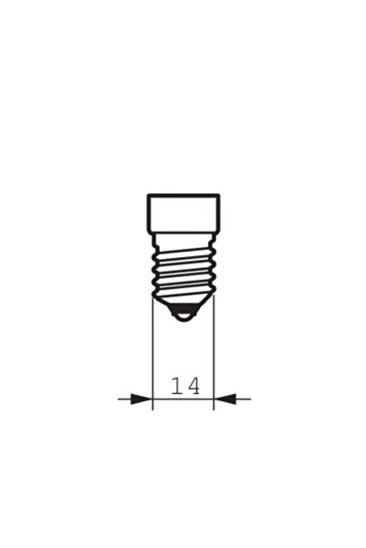 Osram Bec Incandescent Cuptor 15W E14 85Lm 2700K