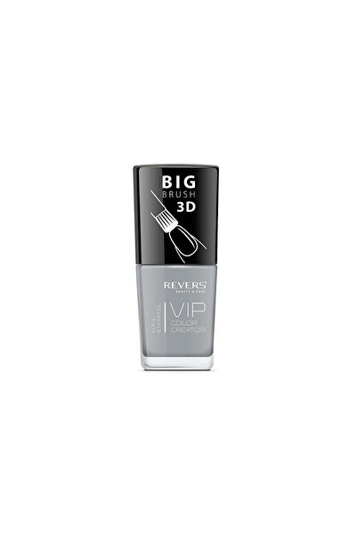 Revers Vip Nail Polish, 3D, Reverse, grey, Glossy, 12 ml, No. 101 - grey