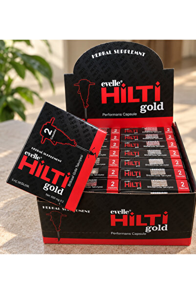 HiltiGoldEvelle HİLTİ Gold 24’lü Kutu Capsule Bitkisel Gıda Takviyesi - Alpha...