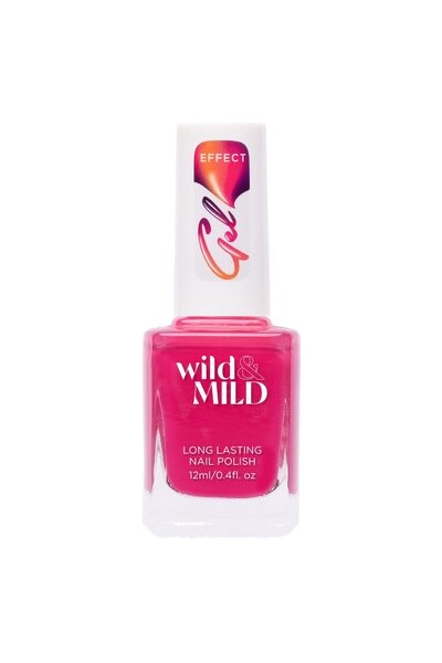 Wild & Mild Гел ефект лак за нокти GE04 Pink NRG 12мл