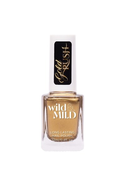 Wild & Mild Lac de unghii Gold Rush GR04 Gold Flakes, 12ml
