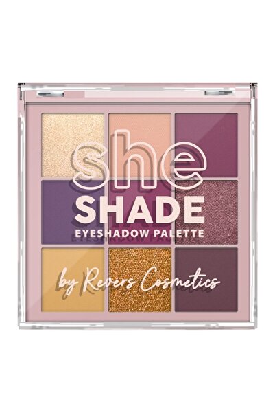 Revers She Shade 02 Παλέτα Σκιών Ματιών Μπορντό Γκλαμ, Revers, 02, 9 γρ.