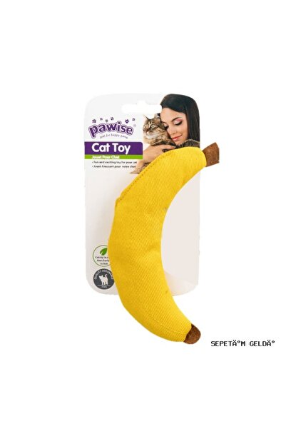 Pawise Spt-Gld Toy with Grass (202200) Plush Banana