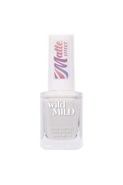 Wild & Mild Матов лак за нокти MT32 Аляска, 12 мл