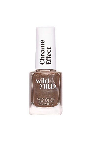 Wild & Mild Βερνίκι Νυχιών με Εφέ Χρωμίου CH08 Χάλκινο Γκλαμ 12ml