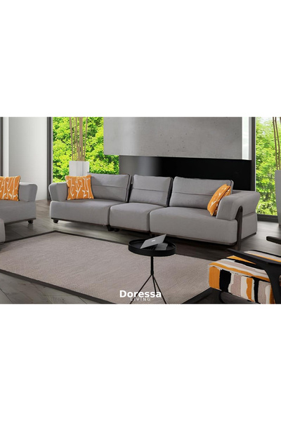 Doressa Living Marlo Grey Plus Koltuk Takımı