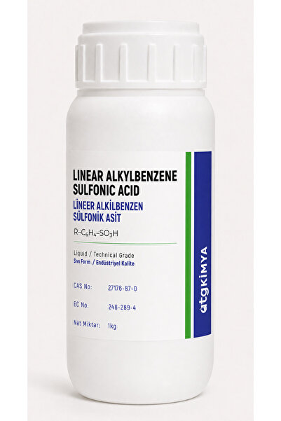 LABSA Lineer Alkilbenzen Sülfonik Asit Teknik Kalite 1 kg