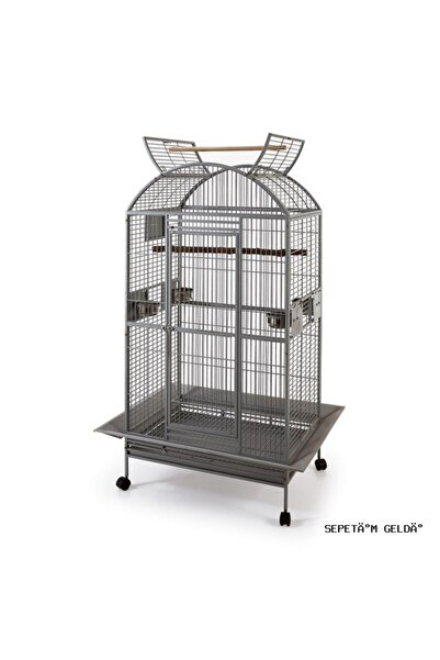 Qh Pet Cage SPT-GLD Büyük Papağan (204911) Kafesi (101x76x186)