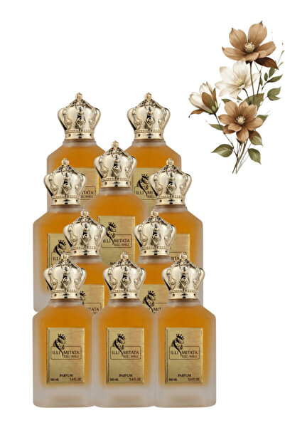 ILLIMITATA 10 قطع عطر الورد والفانيليا 100 مل