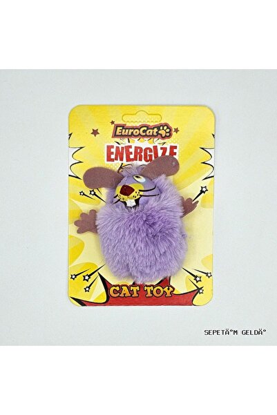 Eurocat Spt-Gld Toy Purple (214212) Furry Mouse