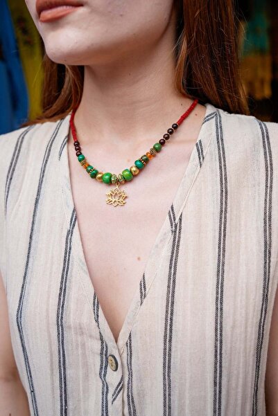 Miss Boheme Lotus Garden Necklace