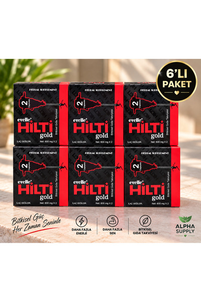HiltiGold HİLTİ Gold 6’lı Paket -Alpha Supply