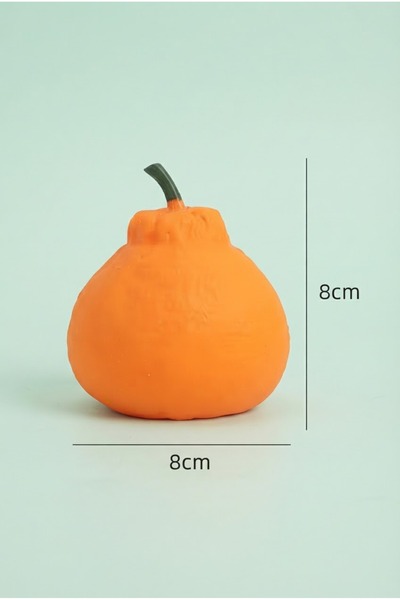 vattara Portakal Squishy İçi Sulu Vıcık Ses Çıkartan Portakal Sukuşi Stres Oyuncağı 1 Adet Gönderilecektir