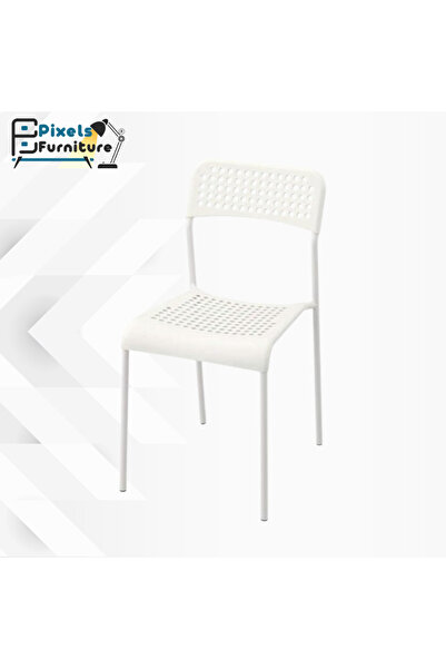 PixelsFurniture كرسي طعام من البلاستيك لغرفة المعيشة من بكسل الأثاث، كرسي طعا...