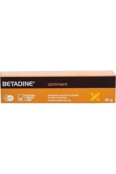 BETADINE 10% Ointment 40g (Antiseptic for Cuts, Wounds & Skin Infections)