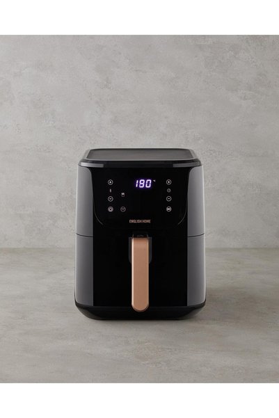 English Home AIF 2030 XL Sıcak Tutma Hazneli Airfryer 1500W Siyah-Bakır