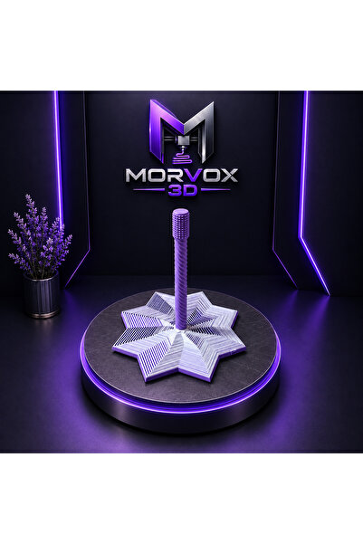Morvox 3D SpinStar – Dönen Yıldız Masaüstü Stres ve Odak Oyuncağı