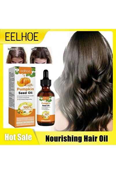 EELHOE Hair Care Essential Oil 60ml, Pumpkin Seed Oil for Hair Care and Scalp...