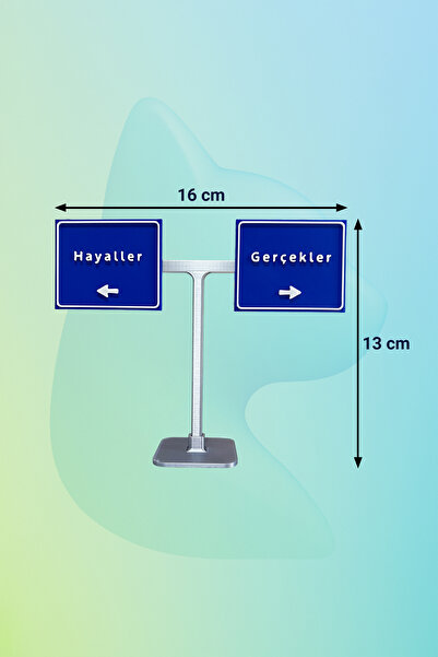 Hayaller ve Gerçekler Yol Ayrımı Tabelası