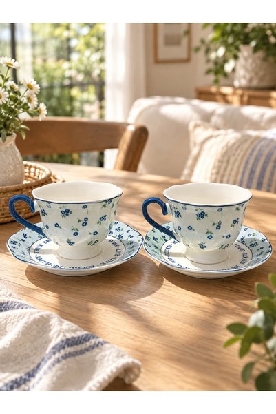 magical dreams Timeless Bloom Cup Set, Two-Person Cup Set, Coffee Cup