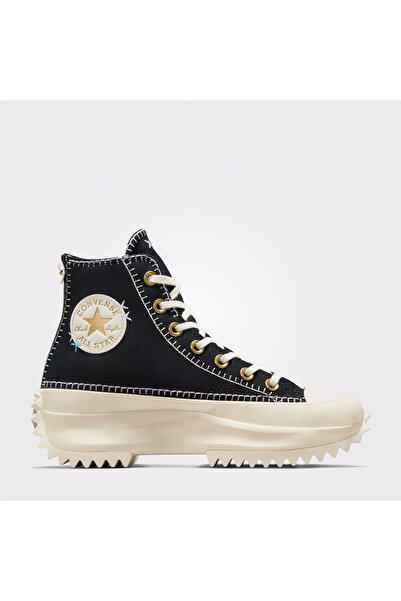 Converse Run Star Hike Unisex Μαύρο Αθλητικό Παπούτσια με Πλατφόρμα