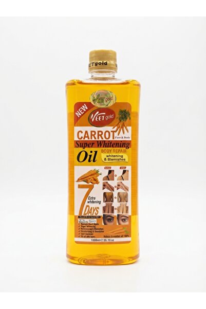 Veet Gold Veet Gold Carrot Super Whitening Oil Skin Lightening & Body Repair ...