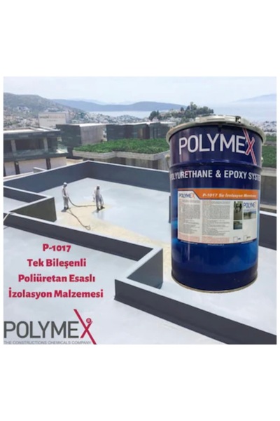POLYMEX P1017 Tek Kompenantlı Su Izolasyon Mebranı 20 Kg