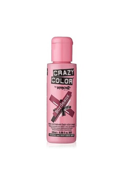 Crazy Color ΗΜΙΜΑΝΤΙΚΗ ΒΑΦΗ ΜΑΛΛΙΩΝ ΑΡ.51 ΜΠΟΡΝΤΟ 100 ML