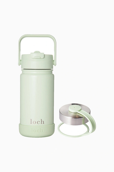 LOCH Stainless Steel Thermos Flask 420 ml with 2 Lids