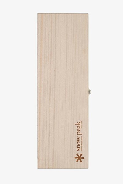 snow peak Chopping Board Set L Foldable Wooden Cutting Board and Chef Knife 3...