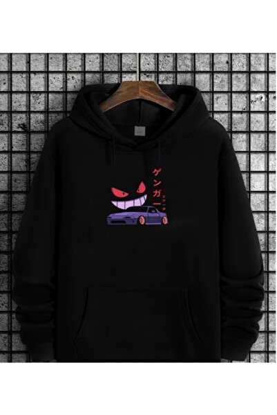 barsdepo Hanorac cu imprimeu Gengar 100% BUMBAC |   Cadou surpriză