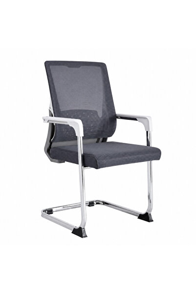 Generic Modern Waiting Chair in Gray and White