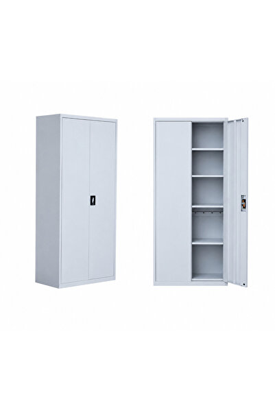 Generic Iron Gray Document Cabinet 185X85 cm