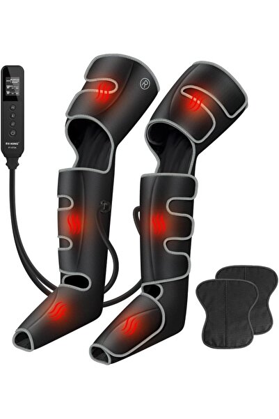FIT KING Heated Foot Massager,Support Blood Circulation with Powerful Compres...