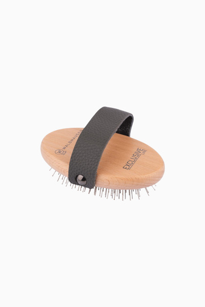 waldhausen Wooden Horse Mane and Tail Brush - Brown