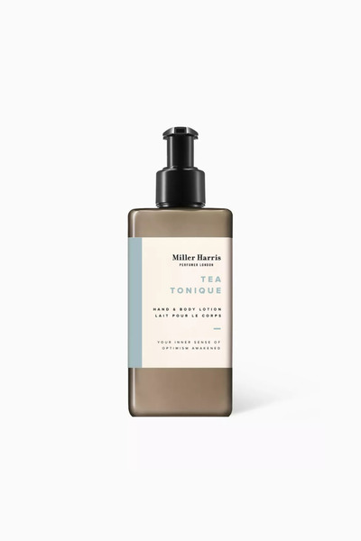 Miller Harris Tea Tonique Hand and Body Lotion, 300ml, Moisturizing and Revit...