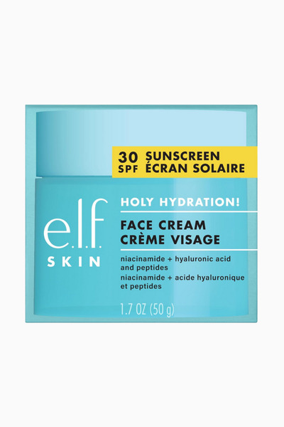 ELF Holy Hydration! Spf 30 Face Cream 50g, Vegan, Ultra Moisturizing Day Care