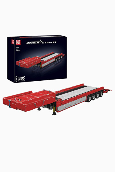 mouldking 19015t Trailer Tir 3399 Piece Remote Control Construction Set - Red