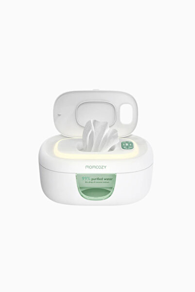 Momcozy Premium Bebek Islak Mendil Isıtıcı Büyük Kapasiteli - beyaz