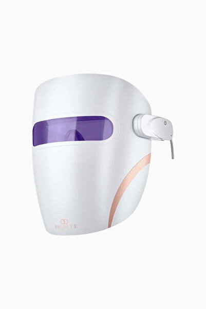 Project E Beauty Lumamask Pro Led Red Light Therapy Facial Mask - White