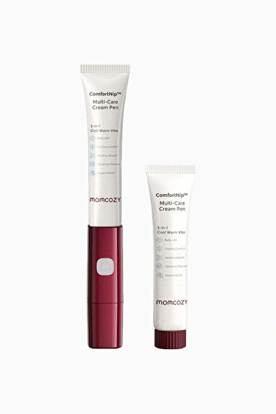 Momcozy Comfortnip 3 in 1 Breastfeeding Nipple Cream Care Pen - White