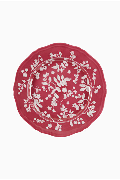 cabana x Ginori 1735 Çiçek Desenli, İtalyan Tasarımı Porselen Yemek Tabağı - ...