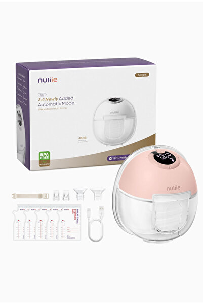 Nuliie S32 Electric Portable Breast Pump Pink - Pink