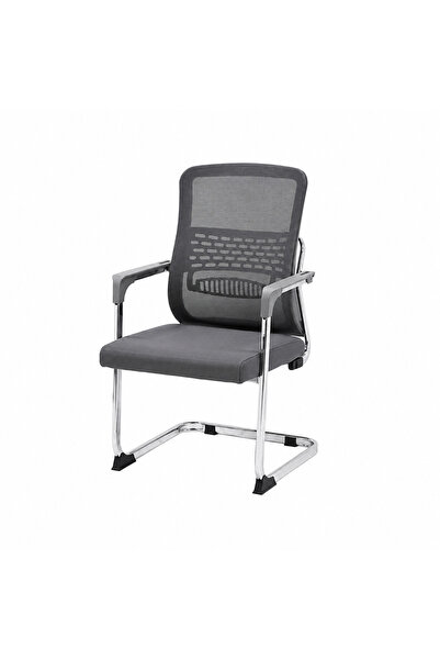 Generic Waiting Chair in Gray and White