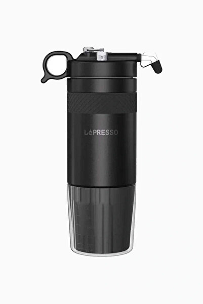 Lepresso Nitro Brew Cold Coffee Brewing Machine 480 ml with Pressure Gauge Bl...