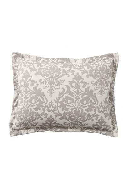 Pottery Barn Jacquard Linen Medallion Sham Collection Pillowcase