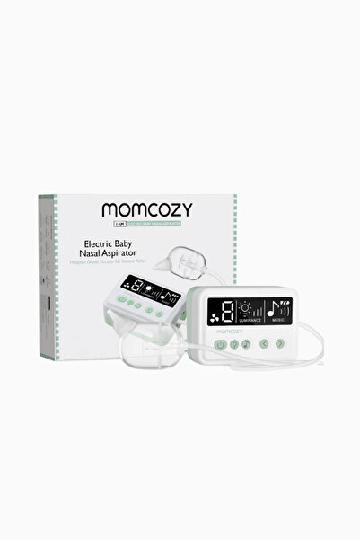 Momcozy Premium Elektrikli Burun Aspiratörü 9 Kademeli - beyaz