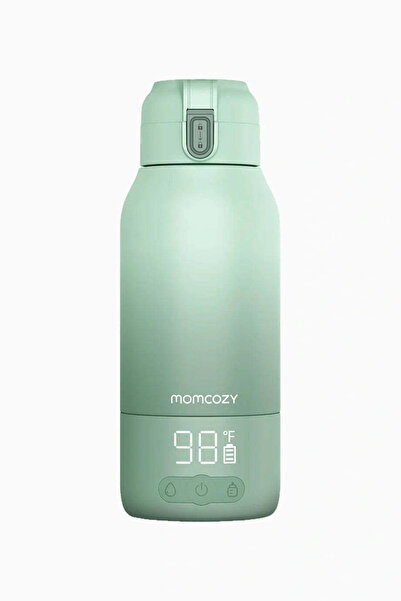 Momcozy MW05 Taşınabilir Biberon Isıtıcı 500 ml Yeşil - yeşil
