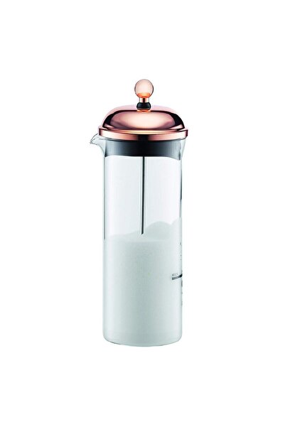 CHAMBORD Copper Manual Milk Frother, 0.15L, Borosilicate Glass