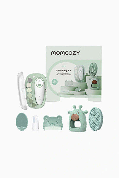 Momcozy Glow Baby Kit Bebek Bakım ve Tırnak Törpü Seti - yeşil